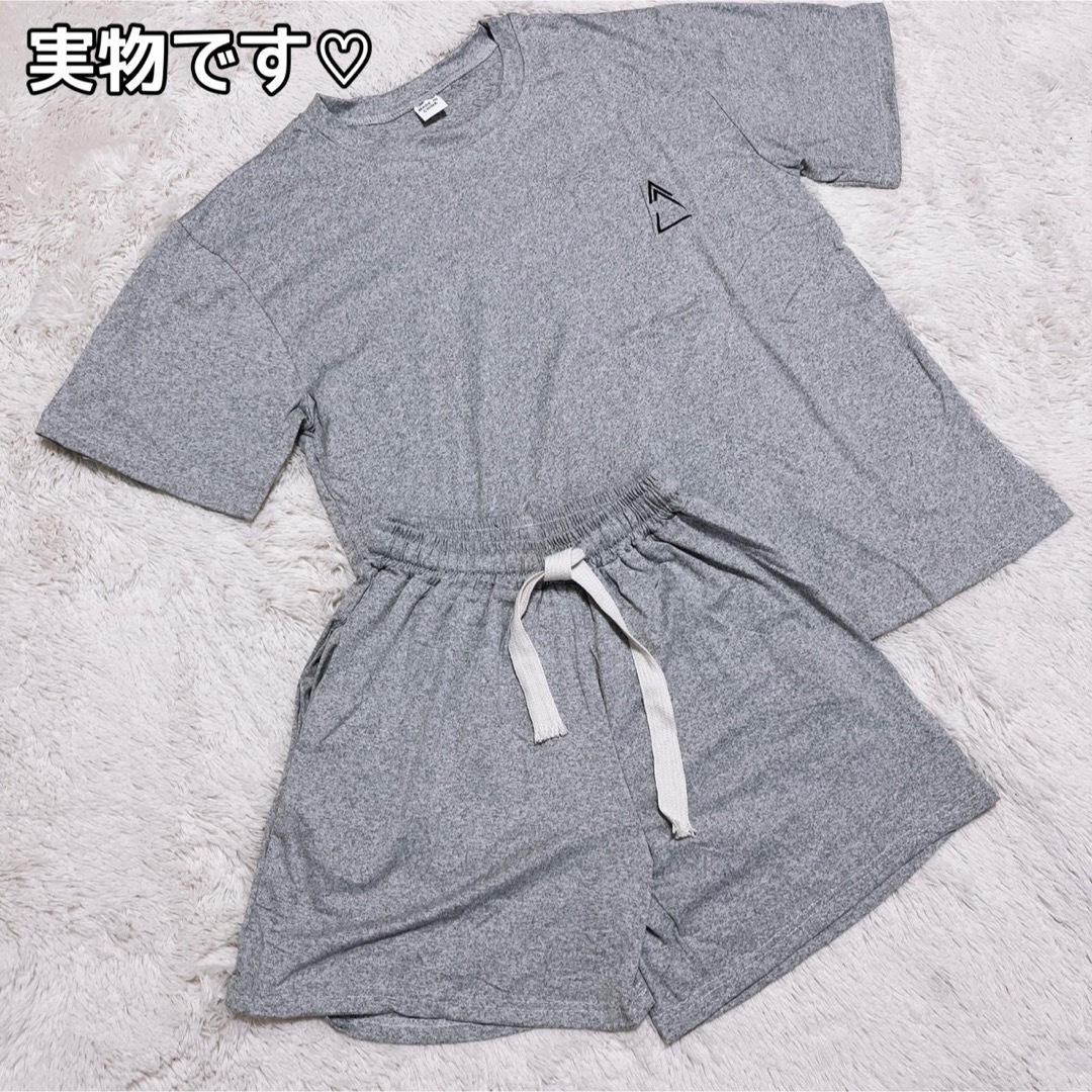 部屋着　ルームウェア　半袖　セットアップ　Tシャツ　パンツ　夏　パジャマ　韓国 レディースのルームウェア/パジャマ(ルームウェア)の商品写真