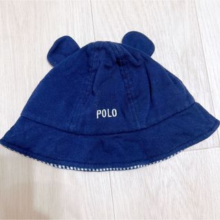 値下げ🌼POLO ベビー 帽子 48cm(帽子)