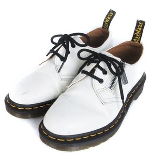 ドクターマーチン(Dr.Martens)のドクターマーチン レイビームス コラボ 3HOLE シューズ 白 UK4(ブーツ)