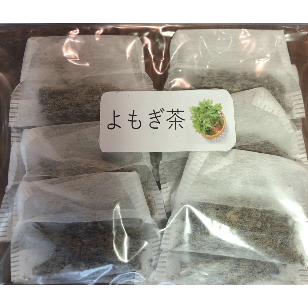 よもぎ茶モリンガ茶　15個づつ　合計30個　よもぎ蒸し　よもぎ入浴　乾燥よもぎ 食品/飲料/酒の健康食品(健康茶)の商品写真