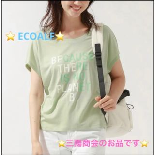 アマカ(AMACA)の先週購入❣️軽くて柔らか♡涼しいオーガニックコットン33%の着心地抜群カットソー(Tシャツ(半袖/袖なし))