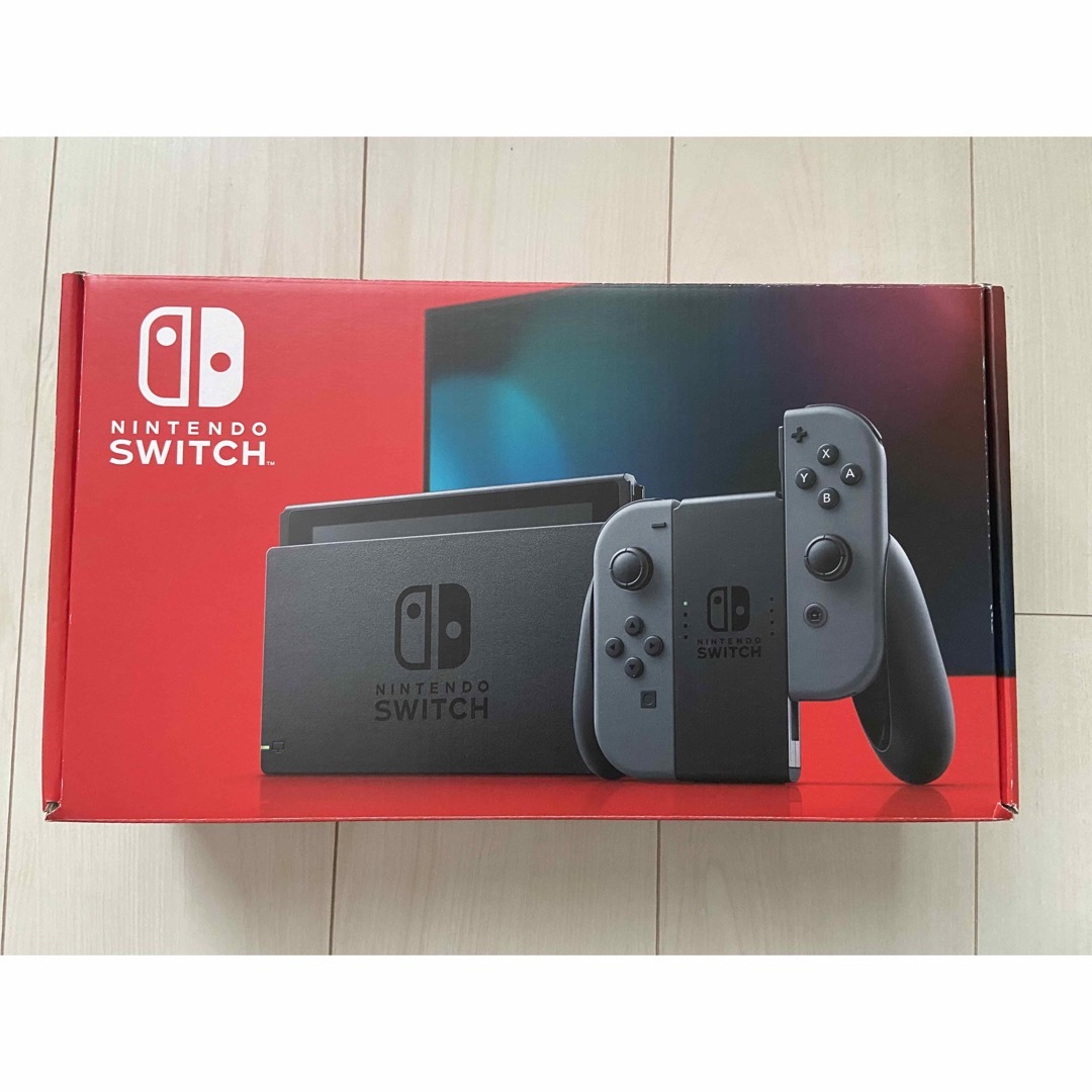 【値下】Nintendo Switch Joy-Con(L)/(R) グレー エンタメ/ホビーのゲームソフト/ゲーム機本体(家庭用ゲーム機本体)の商品写真