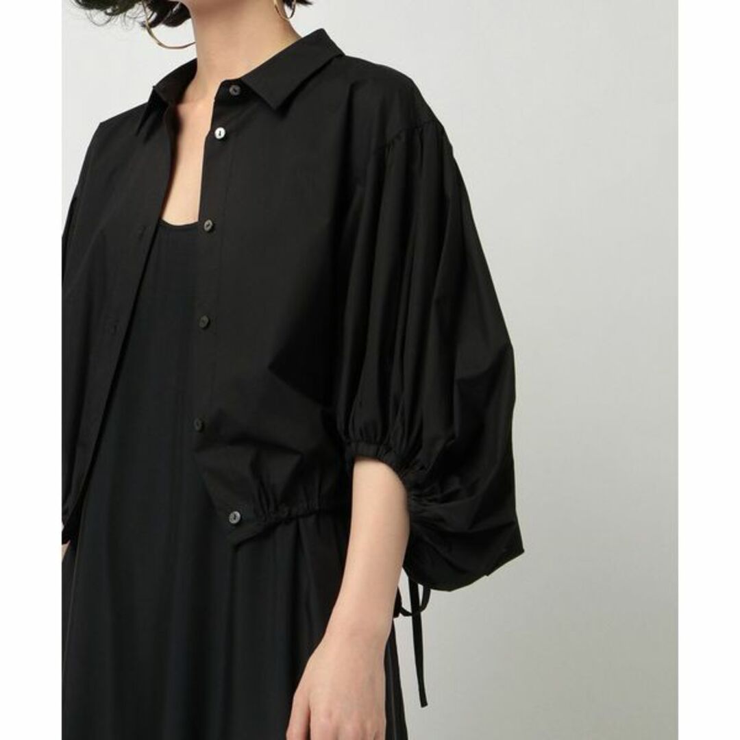 ETRE TOKYO クロップドバルーンシャツ BLACK 新品未使用