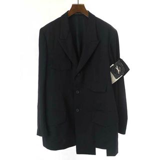 Yohji Yamamoto - 【未使用】21-22AW ヨウジオム フラシ胸あて釦止め