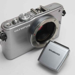 オリンパス(OLYMPUS)の新品同様 E-PL3 シルバー ボディ(ミラーレス一眼)