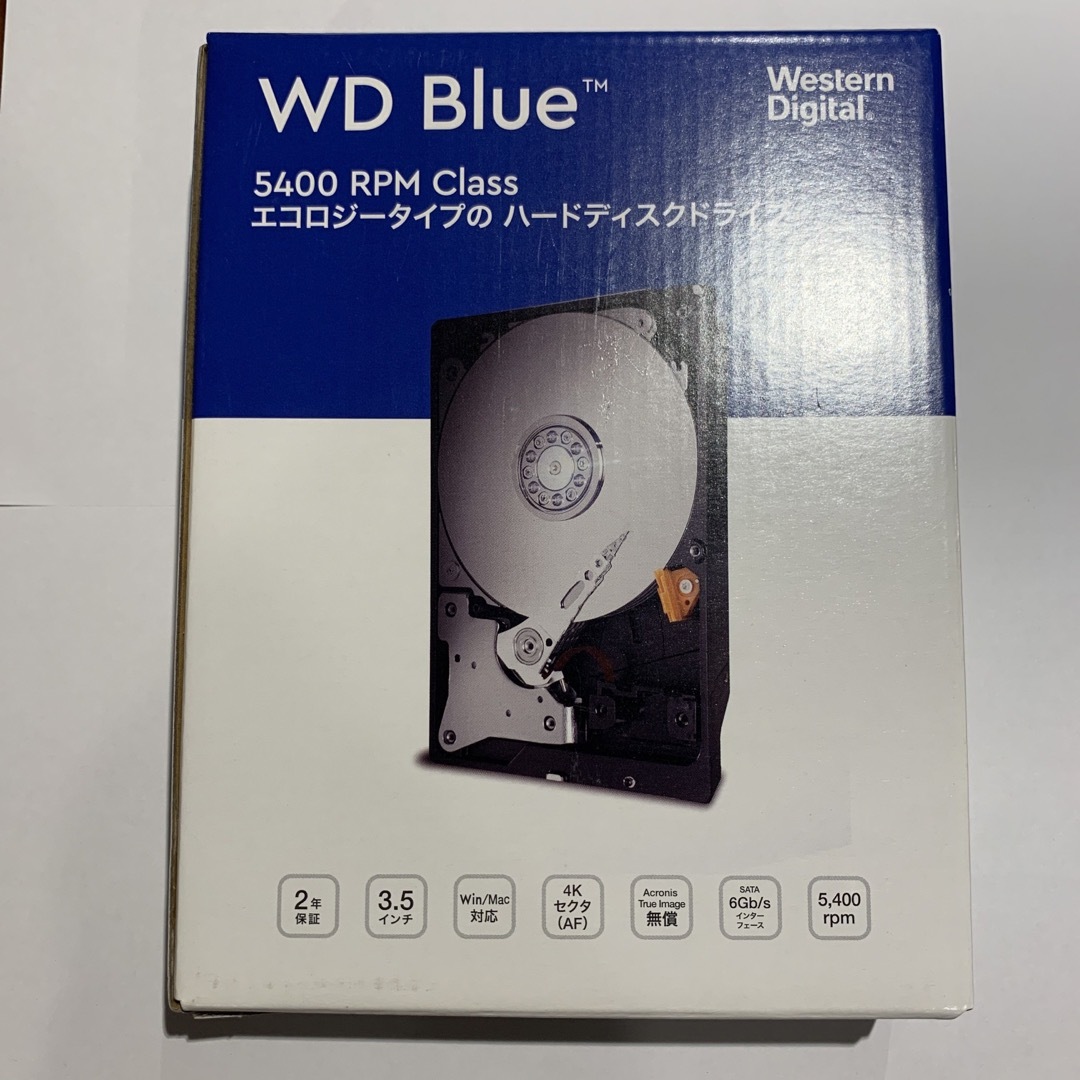 3.5インチ内蔵HDD 6TB WD60EZAZ-RT
