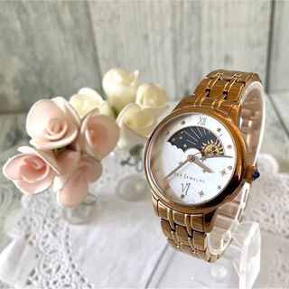 STAR JEWELRY - 【電池交換済】STAR JEWELRY 限定 ムーンフェイズ 2017