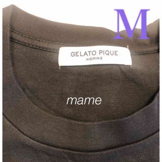 ジェラートピケ(gelato pique)の定価以下!!新品☆メンズ コットン半袖Tシャツ☆M☆ジェラートピケ(Tシャツ/カットソー(半袖/袖なし))