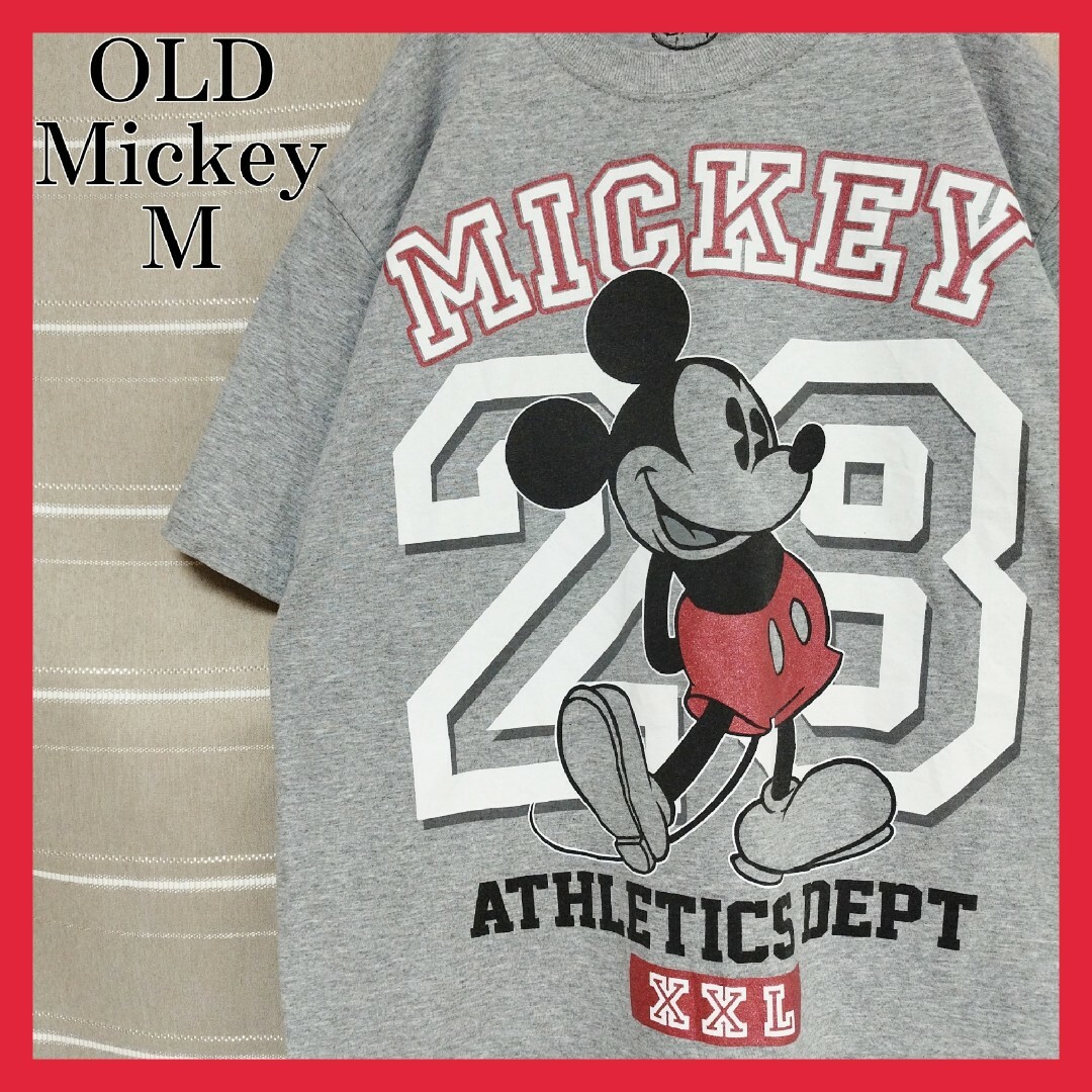 Disney(ディズニー)のDisneyオールドディズニーミッキーマウスキャラクターTシャツtシャツムービー メンズのトップス(Tシャツ/カットソー(半袖/袖なし))の商品写真