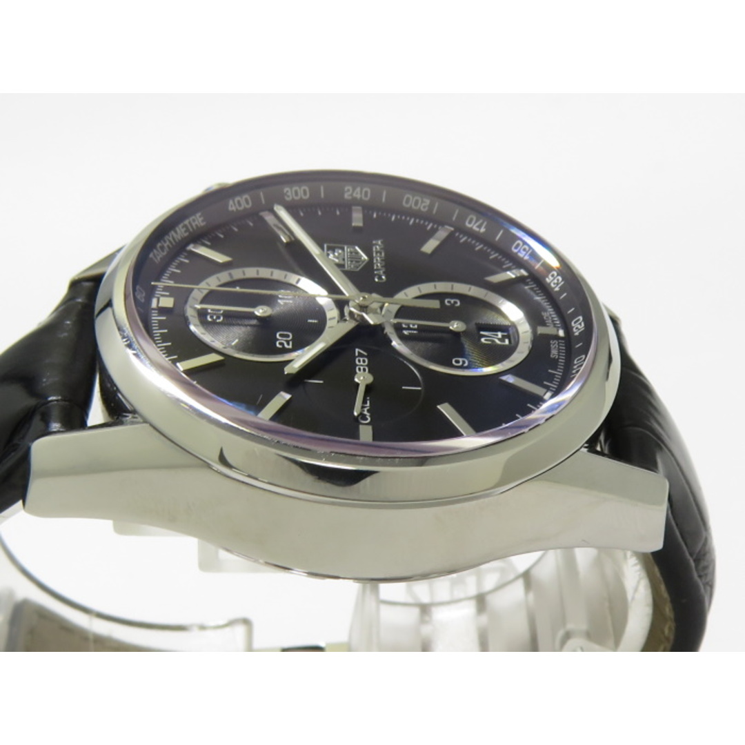 TAG Heuer - TAG HEUER カレラ メンズ腕時計 自動巻 革ベルト TAG Heuer - TAG HEUER カレラ メンズ腕時計 自動巻 革ベルト