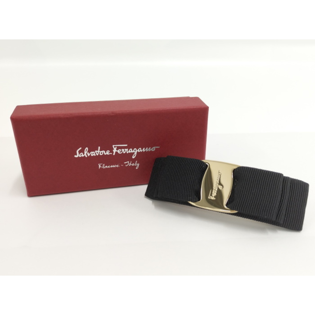 Salvatore Ferragamo バレッタ ヴァラリボン ブラック 7