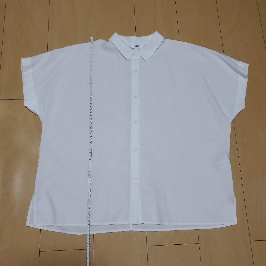 UNIQLO(ユニクロ)の【UNIQLO】ワイドシャツ レディースのトップス(シャツ/ブラウス(半袖/袖なし))の商品写真