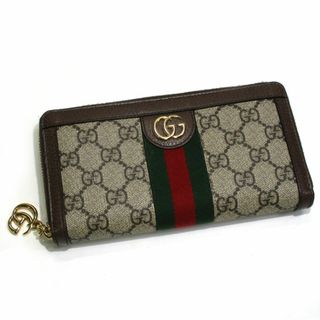 グッチ(Gucci)のGUCCI オフィディア GG ジップアラウンド ウォレット GGスプリーム(長財布)