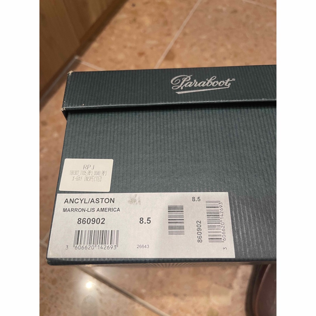 パラブーツ アンシル 8.5 美品 | www.fleettracktz.com