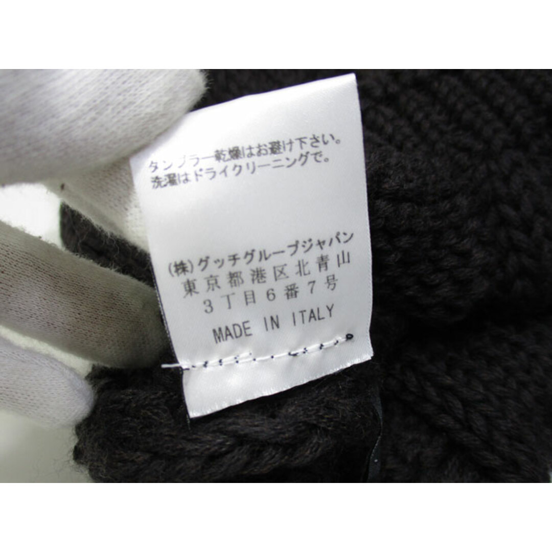 GUCCI - 希少◇極美品◇グッチ ロゴ ウール ニットキャップ 帽子