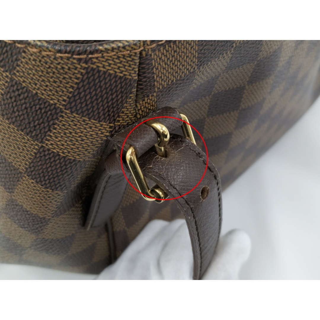 LOUIS VUITTON(ルイヴィトン)のLOUIS VUITTON べレムPM トートバッグ ダミエ エベヌ レディースのバッグ(トートバッグ)の商品写真