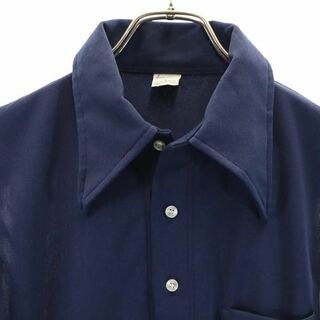 ヒルトン 70s ヴィンテージ ボーリングシャツ USA製 半袖 ポロシャツ L ...