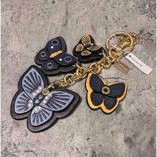 COACH - 新品 COACH コーチ バタフライ クラスター バックチャーム