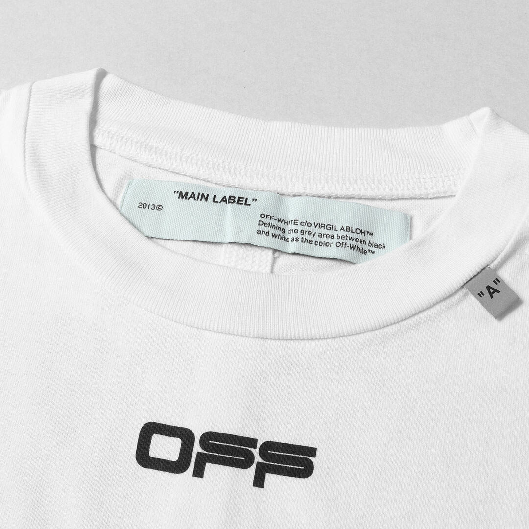 OFF-WHITE オフホワイト Tシャツ サイズ:XS 20SS 絵画アローマーク オーバーサイズ クルーネック Tシャツ CARAVAGGIO ARROW S/S OVER TEE ホワイト 白 トップス カットソー 半袖 【メンズ】【美品】 2