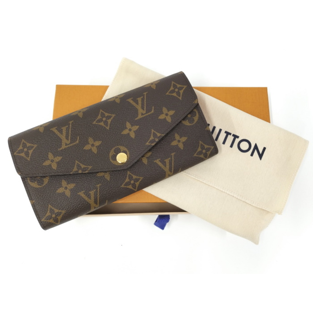 LOUIS VUITTON ポルトフォイユ サラ 二つ折り 長財布 コクリコ - 財布