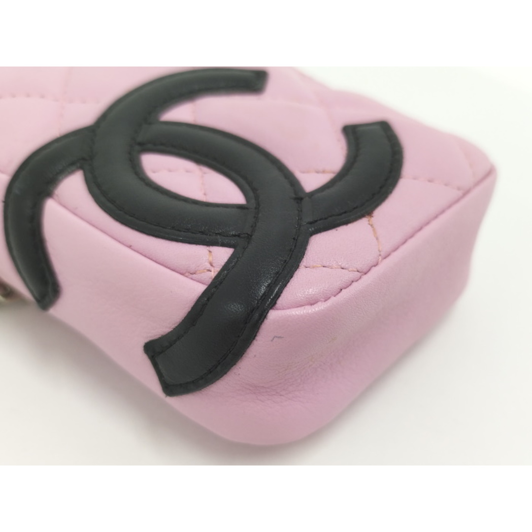 CHANEL - CHANEL シガレットケース カンボンライン ココマーク CHANEL - CHANEL シガレットケース カンボンライン ココマーク