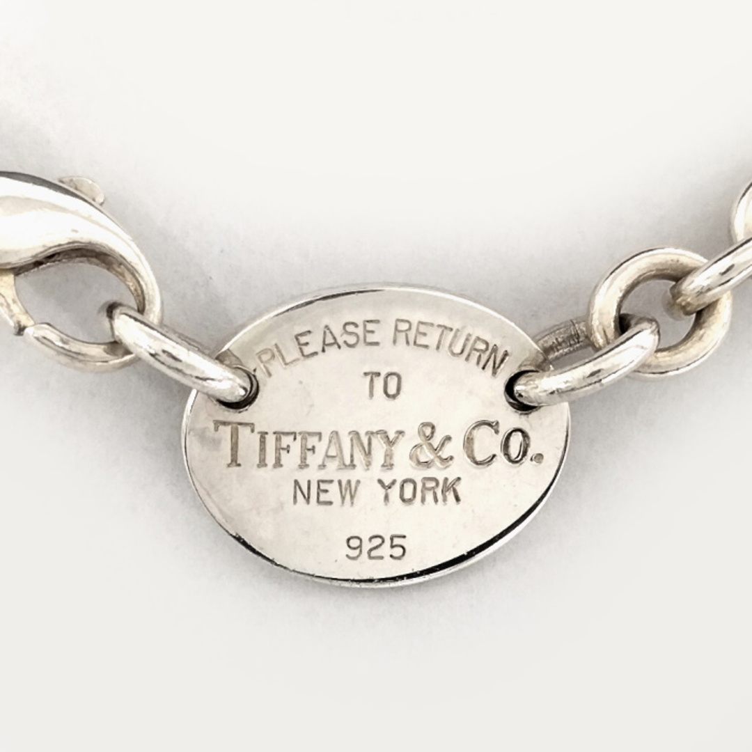Tiffany&Co. リターントゥ オーバルタグ チョーカー シルバー