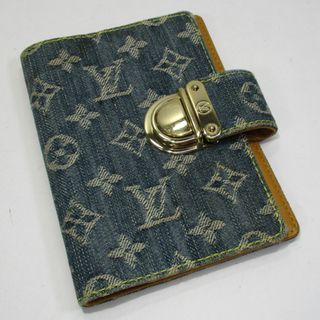 ルイヴィトン(LOUIS VUITTON)のLOUIS VUITTON アジェンダPM 手帳カバー モノグラム デニム(その他)