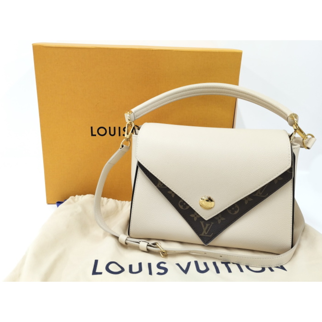 LOUIS VUITTON - LOUIS VUITTON ドゥブル V 2WAY ショルダー LOUIS VUITTON - LOUIS VUITTON ドゥブル V 2WAY ショルダー