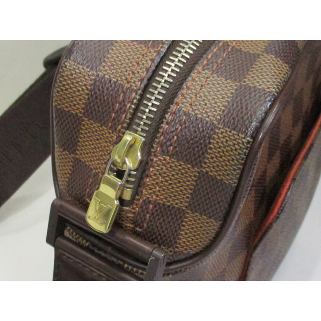 LOUIS VUITTON オラフPM ショルダーバッグ ダミエ エベヌ