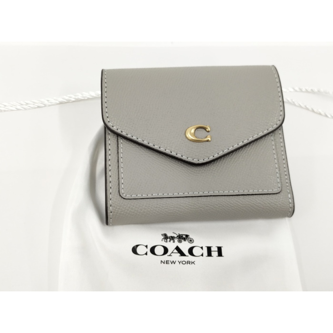 COACH - COACH 三つ折り財布 ウィン スモール ウォレット レザー ...