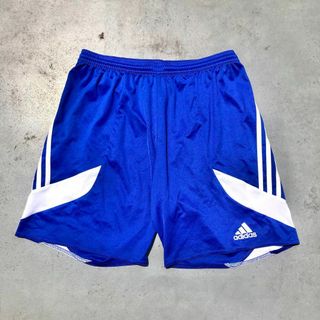 アディダス(adidas)のアディダス ショートパンツ 短パン Oサイズ XL ブルー 青色 峯田和伸(ショートパンツ)