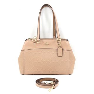 宇宙の香り COACH コーチ ウィロウ トート 24 ショルダー WHITE