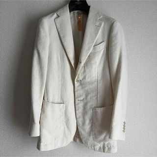 お買得限定品☆夏売れ筋 未使用 LUIGI BORRELLI テーラードジャケット
