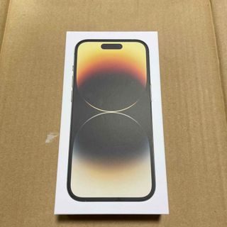 アイフォーン(iPhone)のiPhone 14 pro 256GB gold Apple SIMフリー未開封(スマートフォン本体)