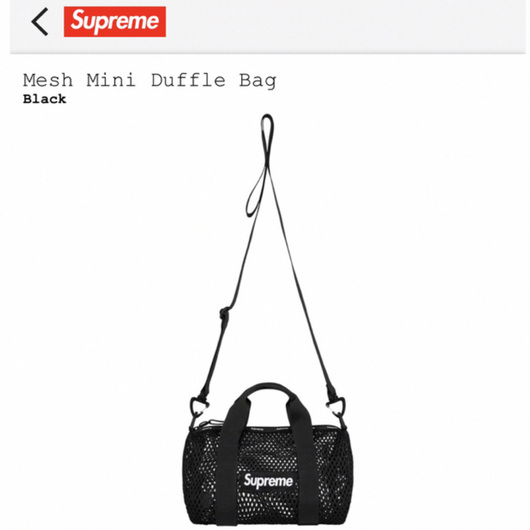 Supreme - supreme メッシュミニバッグの通販 by sazabys