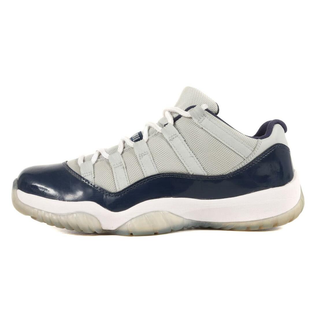 NIKE ナイキ AIR JORDAN 11 RETRO LOW GEORGETOWN (528895-007) エア ジョーダン 11 ロー ジョージタウン グレー ミッドナイトネイビー サイズ：US8 26.0cm スニーカー【メンズ】