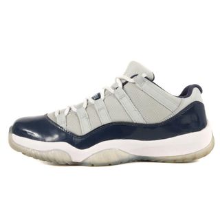 ナイキ(NIKE)のNIKE ナイキ AIR JORDAN 11 RETRO LOW GEORGETOWN (528895-007) エア ジョーダン 11 ロー ジョージタウン グレー ミッドナイトネイビー サイズ：US8 26.0cm スニーカー【メンズ】【中古】(スニーカー)