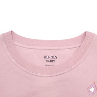 Hermes - エルメストップス カルトゥッシュ マキシTシャツ コットン