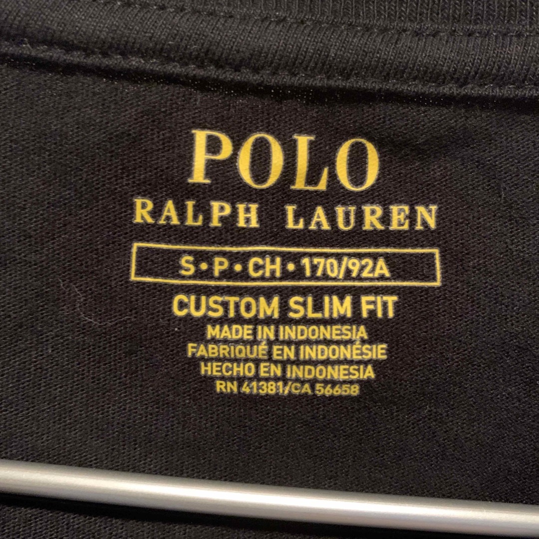 POLO RALPH LAUREN(ポロラルフローレン)のPOLO RALPH LAUREN Tシャツ黒 170 キッズ/ベビー/マタニティのキッズ服男の子用(90cm~)(Tシャツ/カットソー)の商品写真