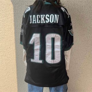 NFL JACKSON ゲームシャツ 10 着画モデル155cmの通販 by n。｜ラクマ