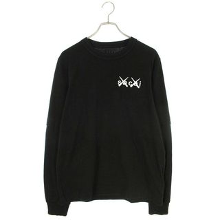 sacai KAWS ロンT BLACK×WHITE サカイ カウズ www.krzysztofbialy.com