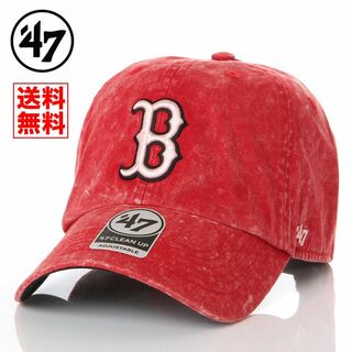 フォーティセブン(47 Brand)の【新品】47BRAND キャップ レッドソックス 帽子 赤 メンズ レディース(キャップ)
