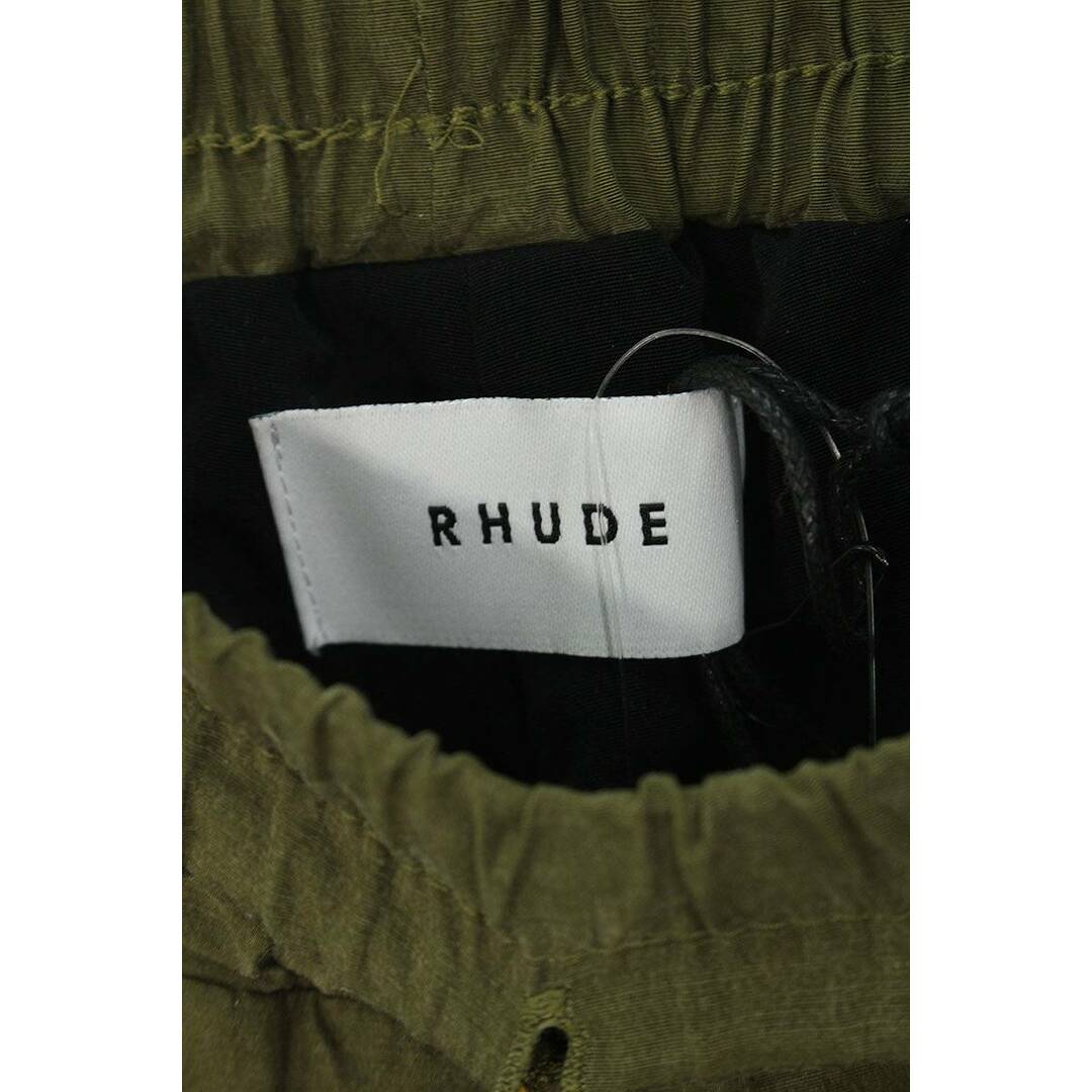 ルード RHUDE ジップデザインカーゴロングパンツ メンズ L