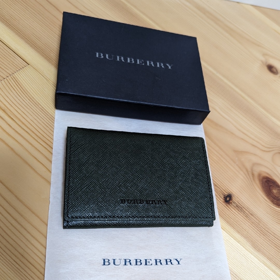 BURBERRY(バーバリー)のo-chang様専用　BURBERRY 名刺入れ 牛革 メンズのファッション小物(名刺入れ/定期入れ)の商品写真