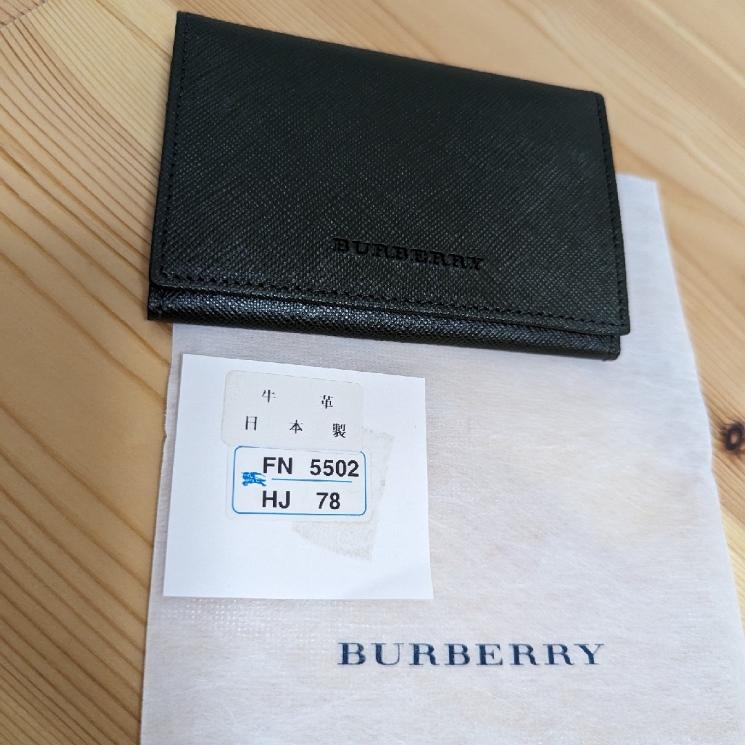 BURBERRY(バーバリー)のo-chang様専用　BURBERRY 名刺入れ 牛革 メンズのファッション小物(名刺入れ/定期入れ)の商品写真