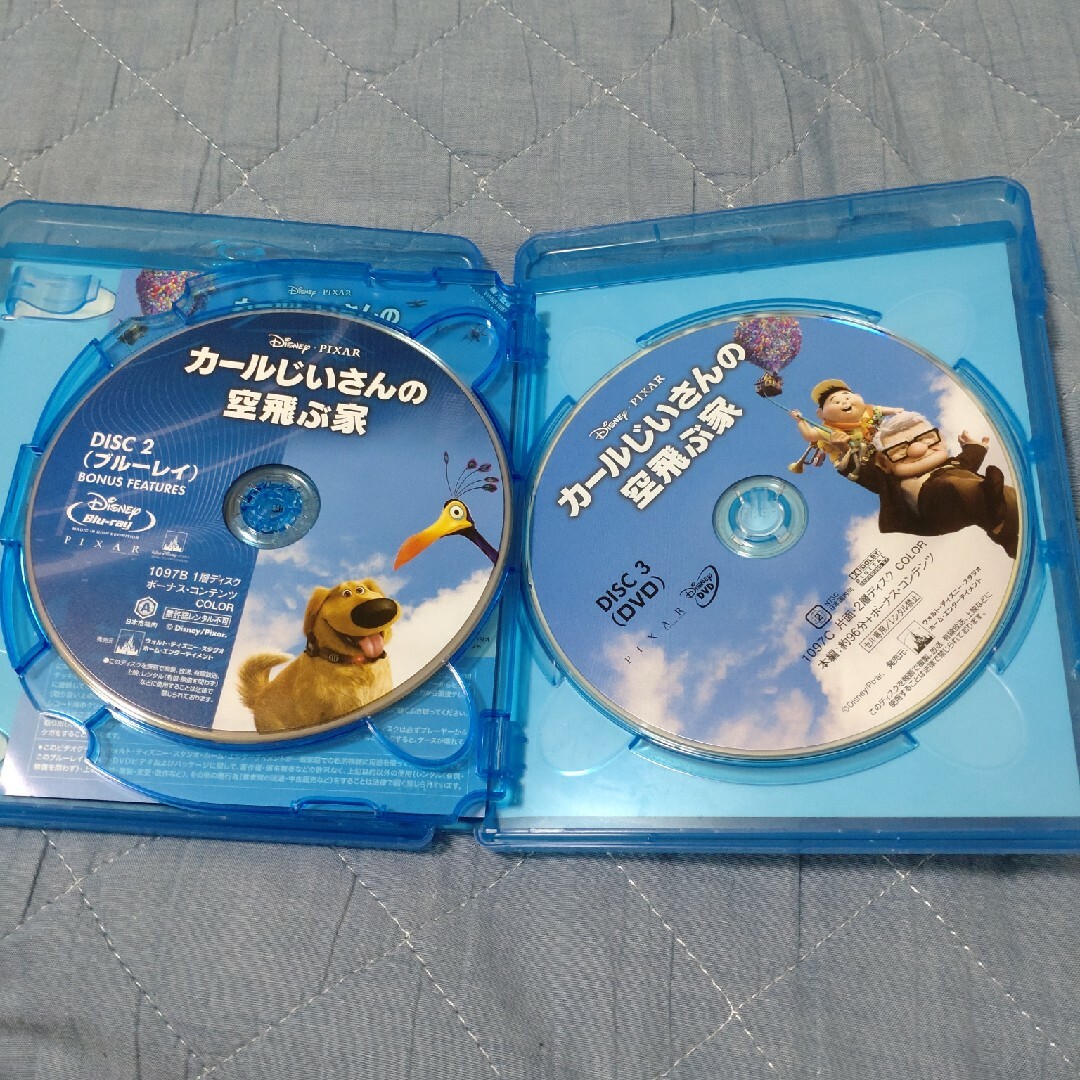 Disney(ディズニー)のカールじいさんの空飛ぶ家 ブルーレイ DVD エンタメ/ホビーのDVD/ブルーレイ(アニメ)の商品写真