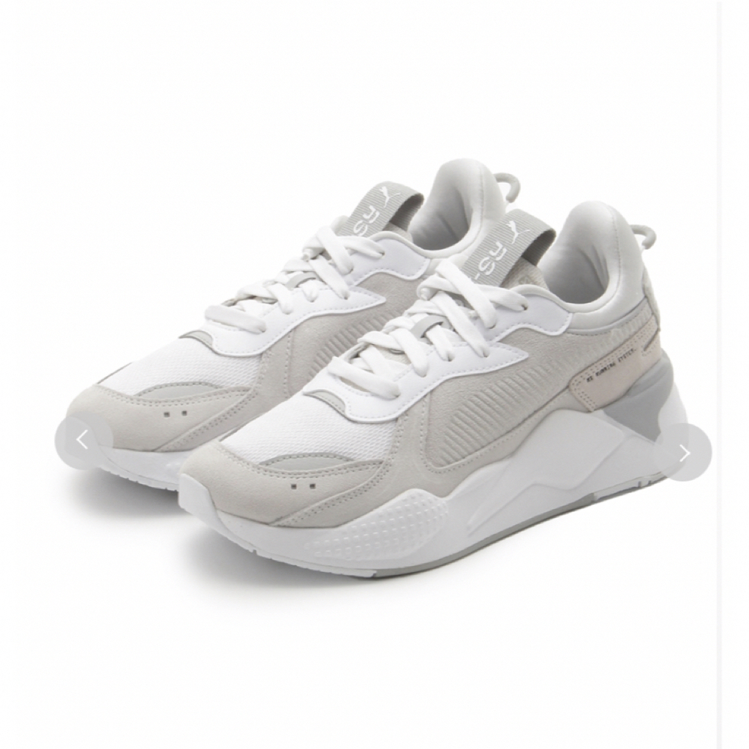 【新品】PUMA ☆ RS-X リインベント スニーカー ホワイト×グレー | フリマアプリ ラクマ