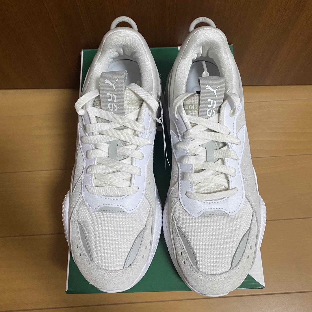 【新品】PUMA ☆ RS-X リインベント スニーカー ホワイト×グレー