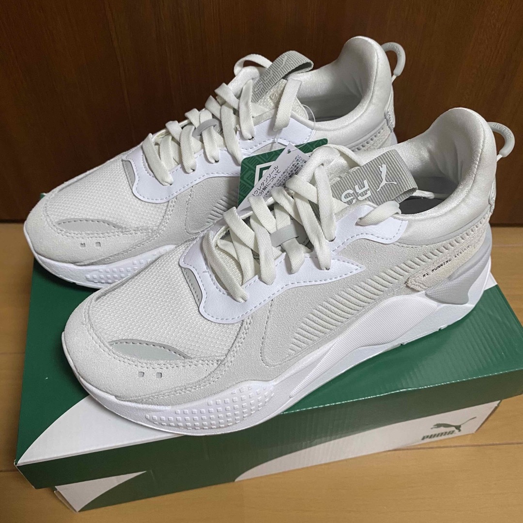 【新品】PUMA ☆ RS-X リインベント スニーカー ホワイト×グレー