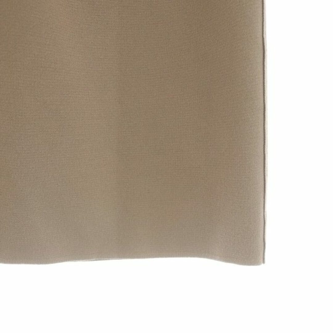 LANVIN(ランバン)のランバン コレクション タイトスカート ミモレ イージー ニット L ベージュ レディースのスカート(ロングスカート)の商品写真